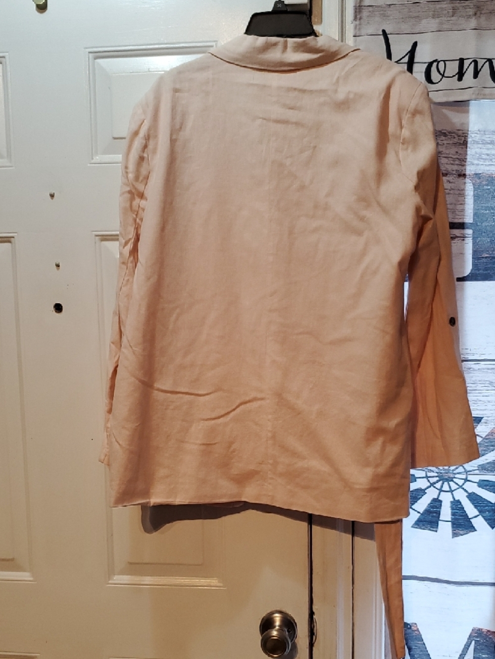 Cato Blush Pink Single-Button Relaxed Blazer And Matching Pants - Picture 5 of 6